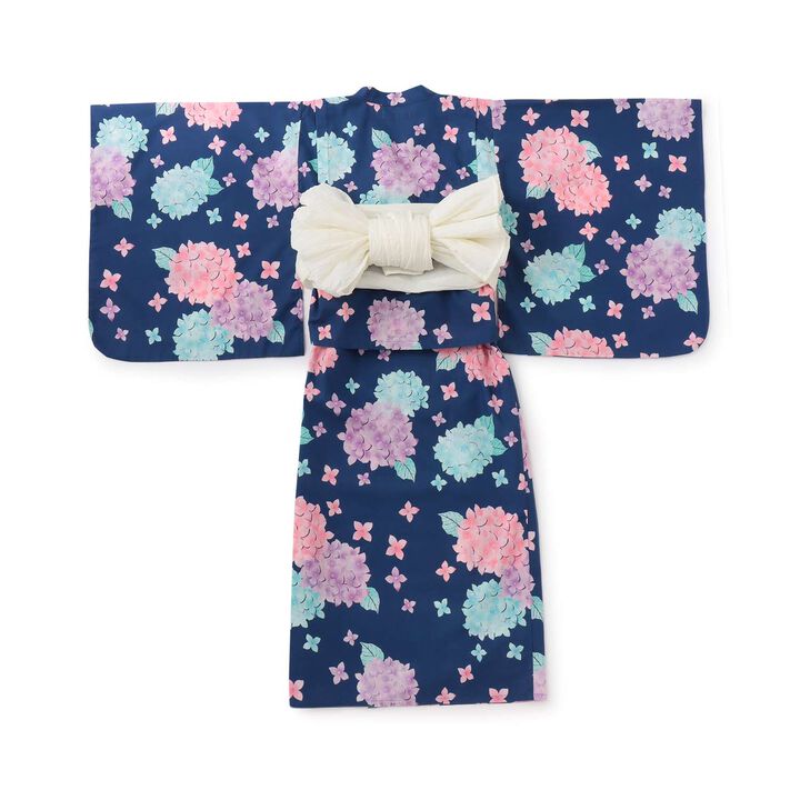 [Yukata] One-Piece Yukata Dress,Pearl white, medium image number 15
