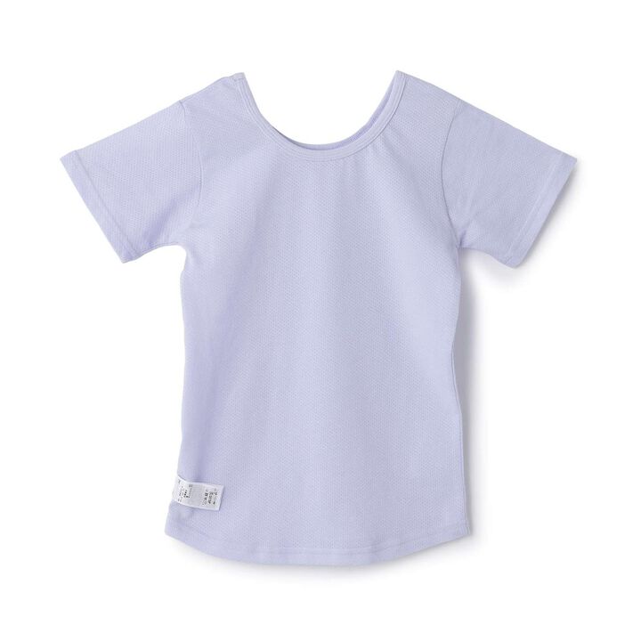 [Smooth Mesh] Quick-Dry Short-Sleeve Undershirt [Either Way Is Fine] Kids' Clothing for Boys & Girls,Silver gray, medium image number 1