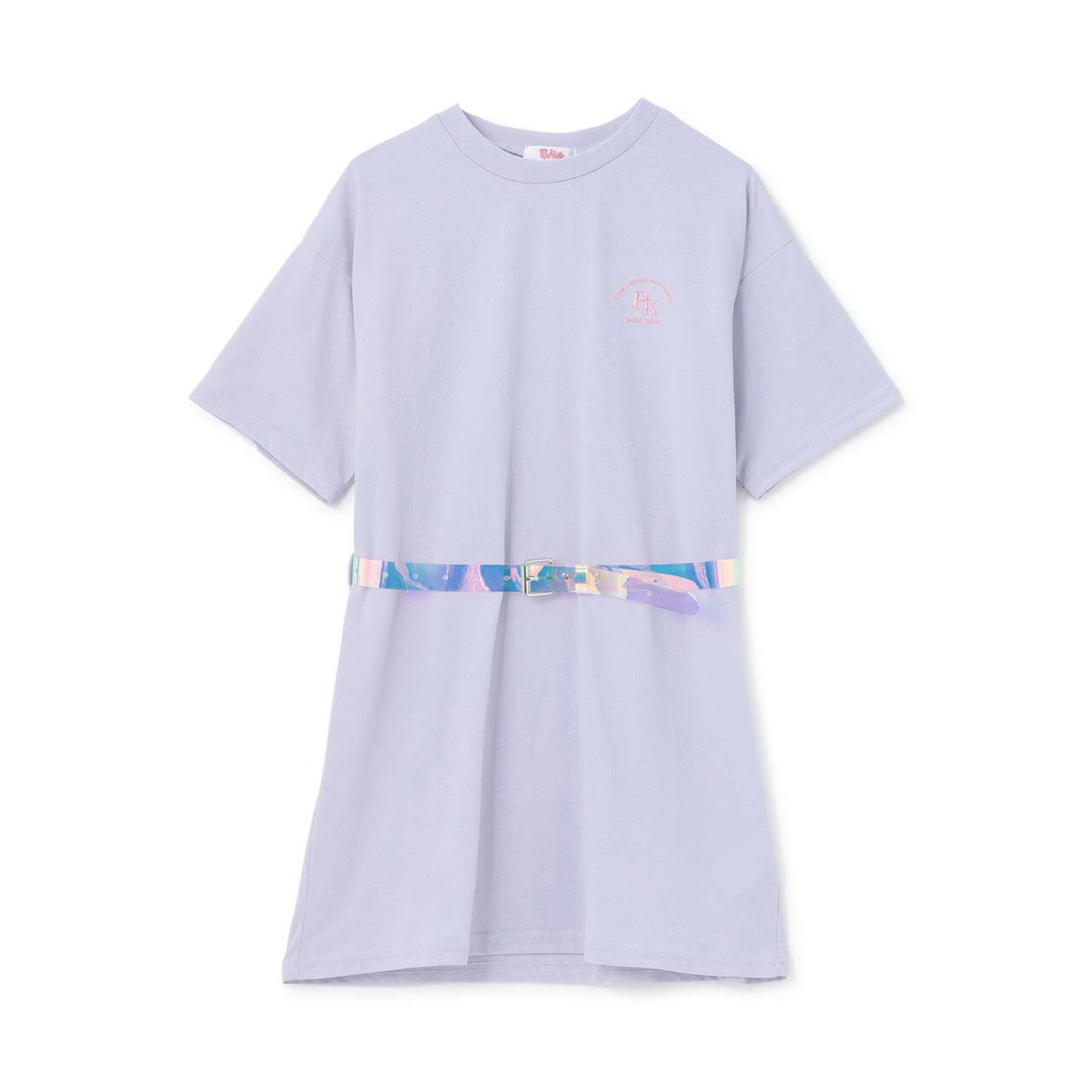 [2WAY・Quick-Dry Absorbent] T-Shirt with Clear Belt,Lavender, large image number 14