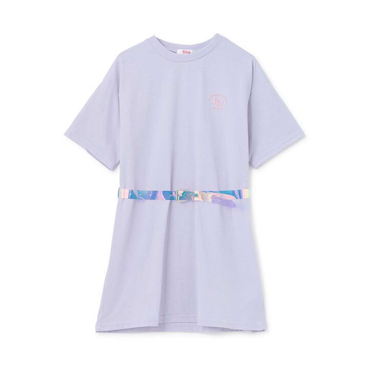 [2WAY・Quick-Dry Absorbent] T-Shirt with Clear Belt,Lavender, medium image number 14
