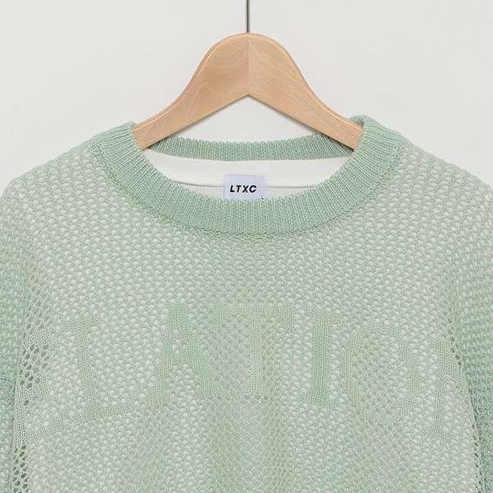 LTXC - Mesh Knit with Inner Layer,Black, medium image number 13