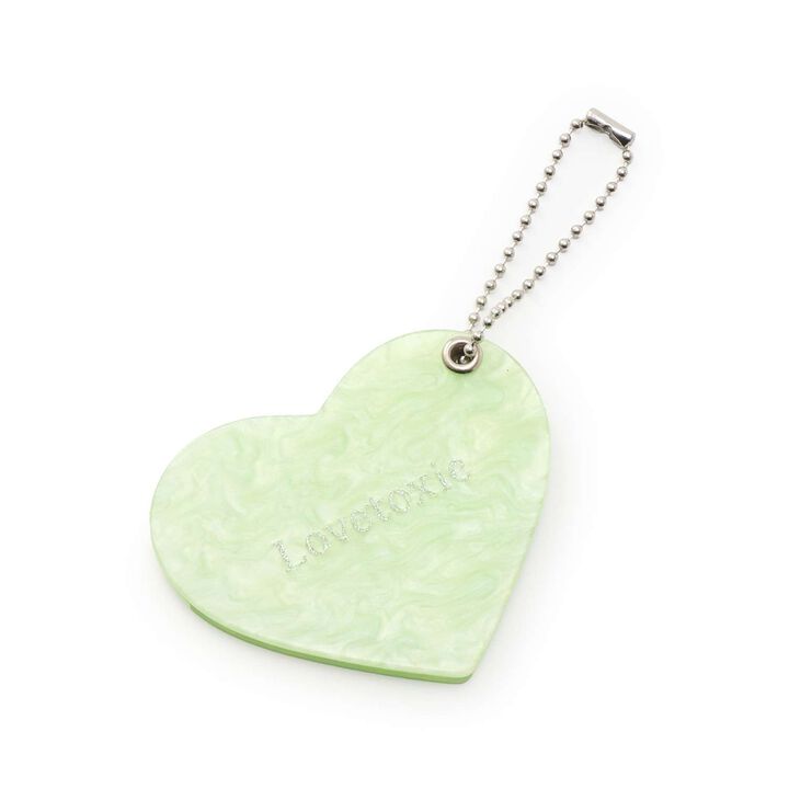[Oshi Katsu] Heart Slide Mirror,Green, medium image number 0