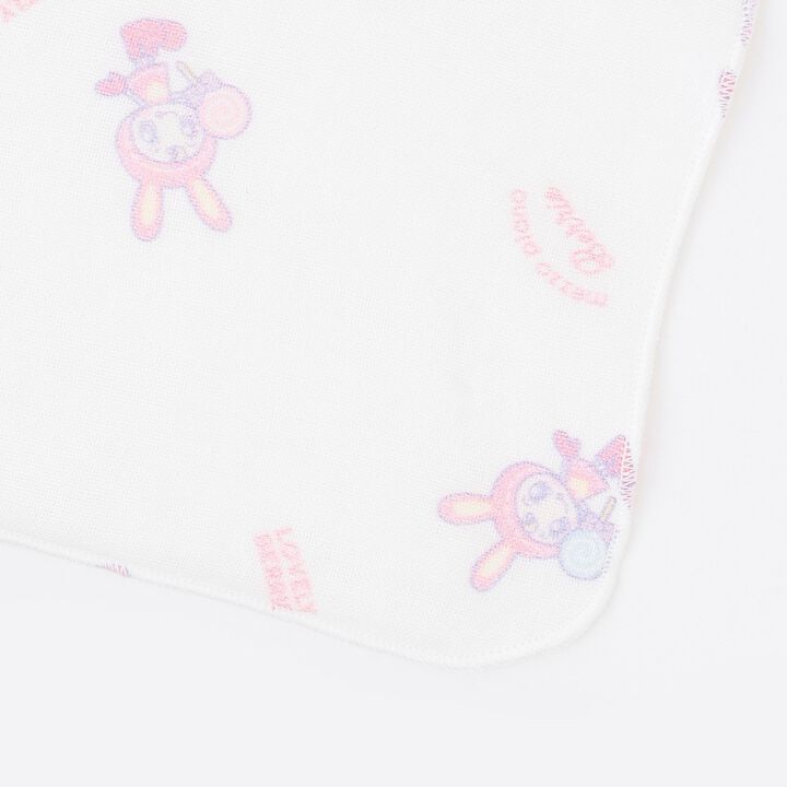 Baby Beret-chan Organic Gauze Handkerchief 3-Piece Set,Light pink, medium image number 5