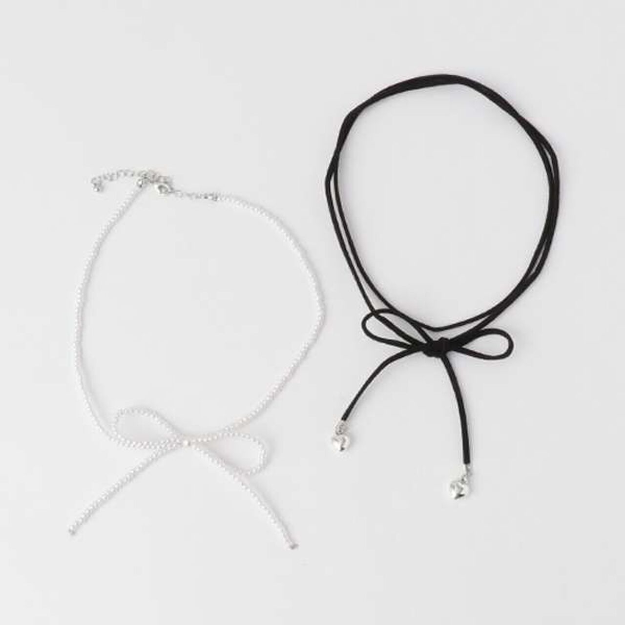 Assorted Ribbon Choker,Black, large image number 7