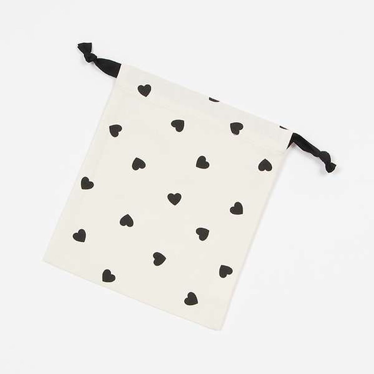 All-Over Pattern Drawstring Pouch,Lavender, large image number 1