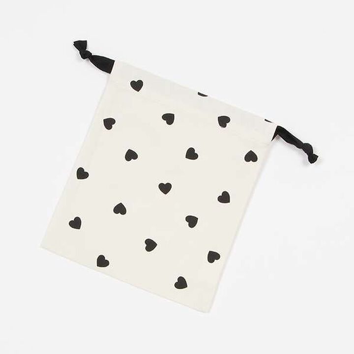 All-Over Pattern Drawstring Pouch,Lavender, medium image number 1