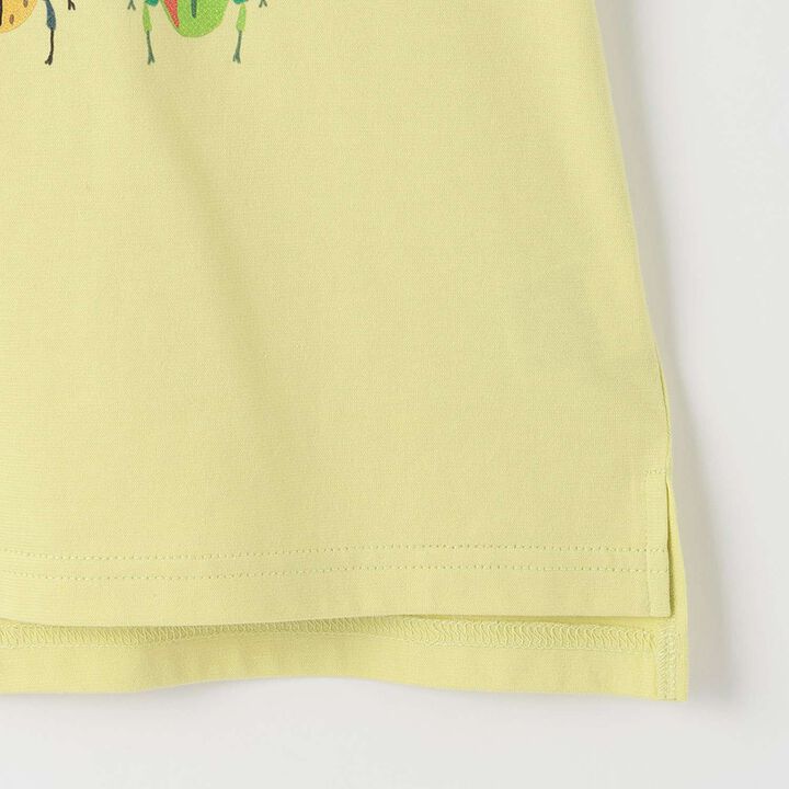 Cool Touch Insect Print Short-Sleeve T-Shirt,Light green, medium image number 5