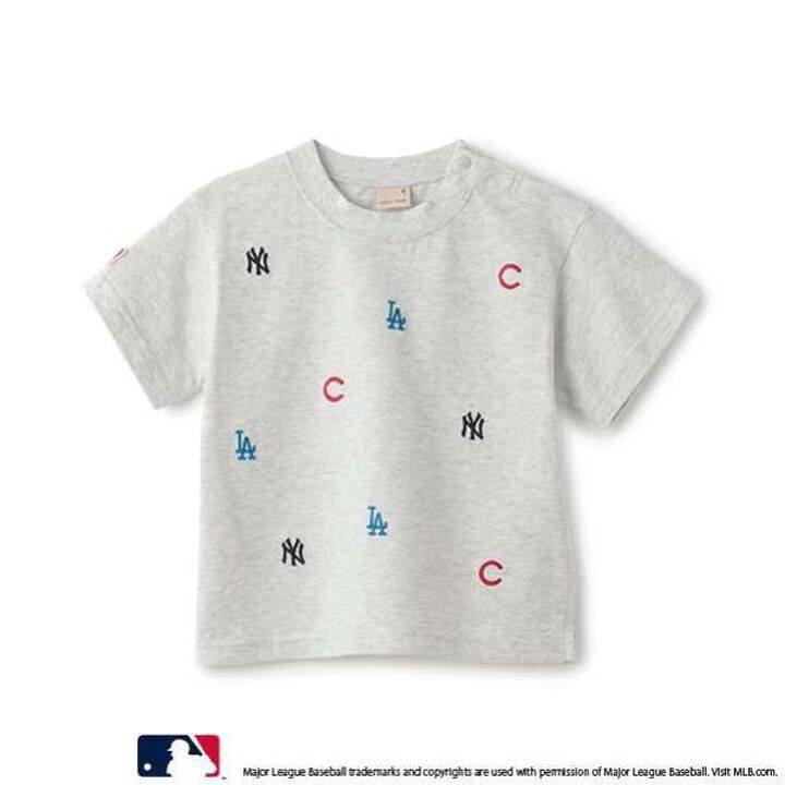 [MLB] 3-Team Embroidery T-Shirt,Navy, medium image number 8