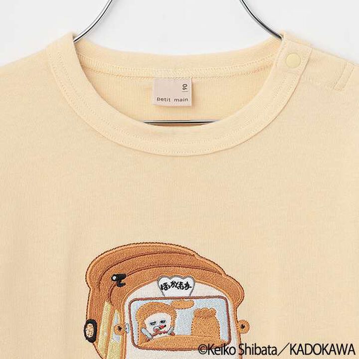 [Bread Thief] Appliqu&eacute; Long-Sleeve T-Shirt,Off white, medium image number 9