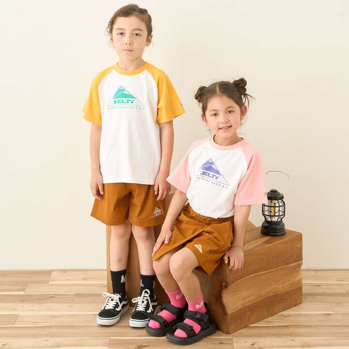 [Cool Touch] KELTY Raglan T-Shirt,Peach, medium image number 32