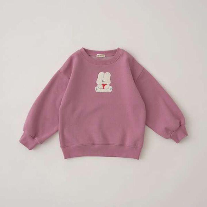 Pilling-Resistant Fleece Sweatshirt,Milky white, medium image number 9