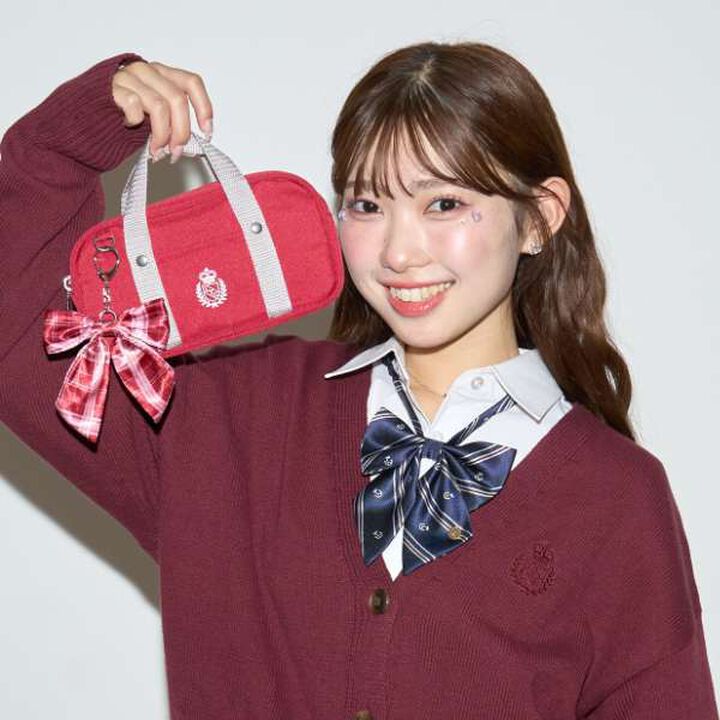 [Lovetoxic Girl Collaboration] Square Pen Pouch,, medium