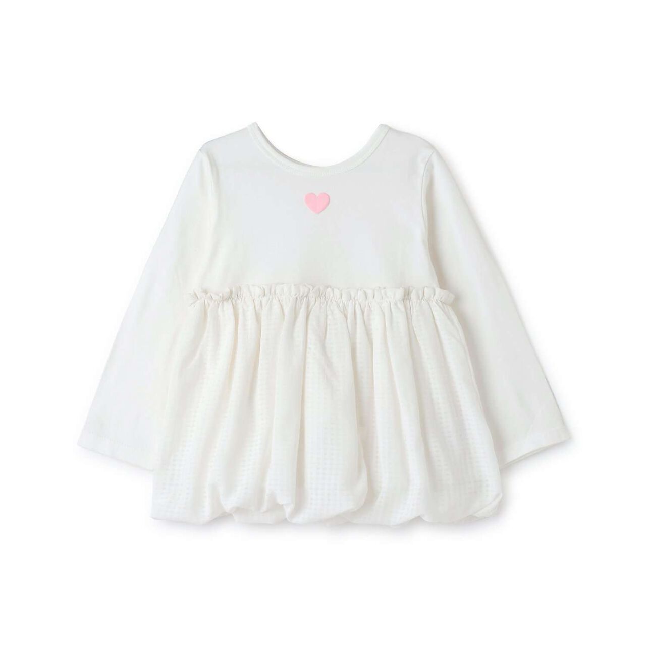 Quick-Dry UV Non-Crumbling Either Way Is Fine Muteki T Balloon Peplum Tops,Lavender, large image number 1