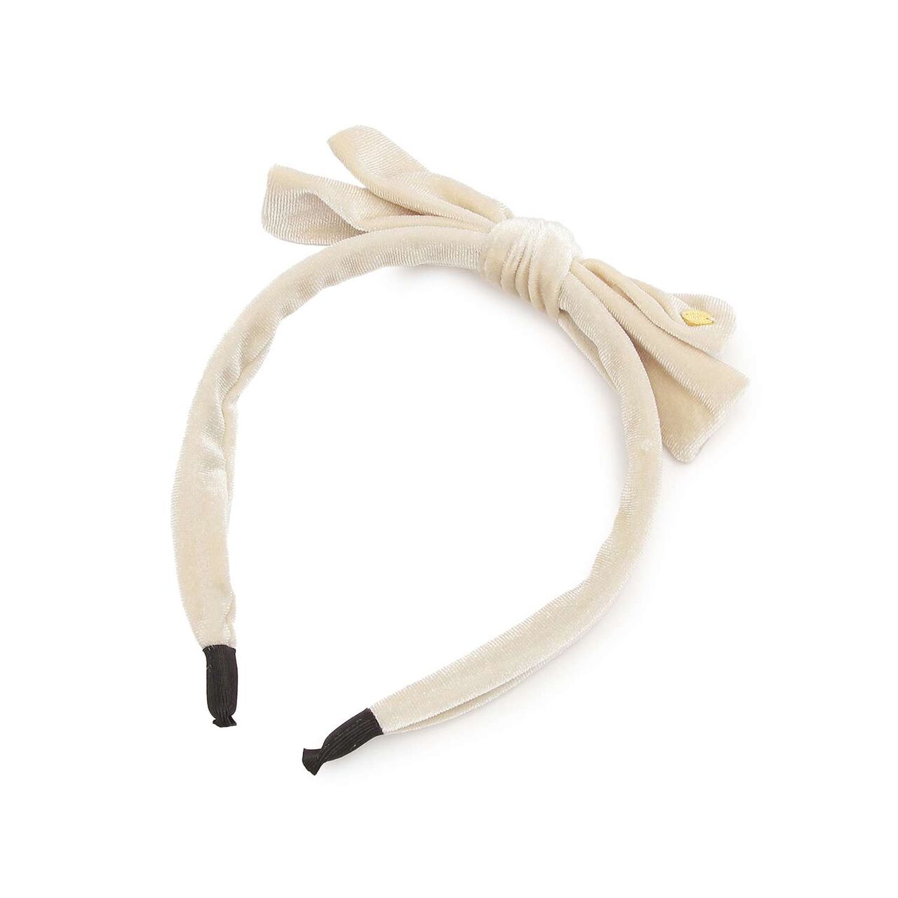 Ribbon Headband,Light beige, large image number 0