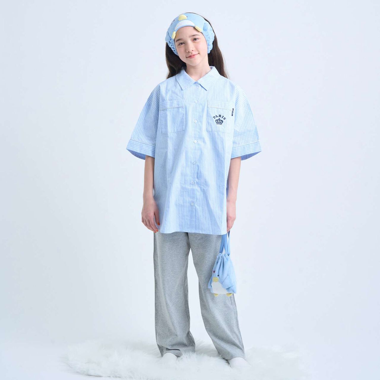 [One-mile Wear] Shirt & Long Pants Set,Multi color, large image number 0