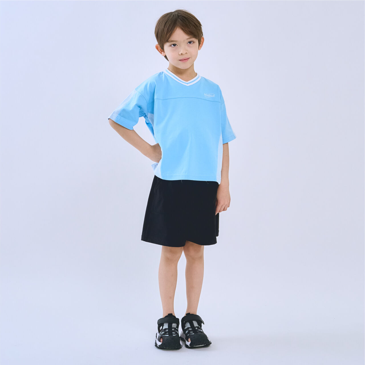 [Cool Touch] Loose Fit Short Sleeve T-Shirt,Pearl white, large image number 7