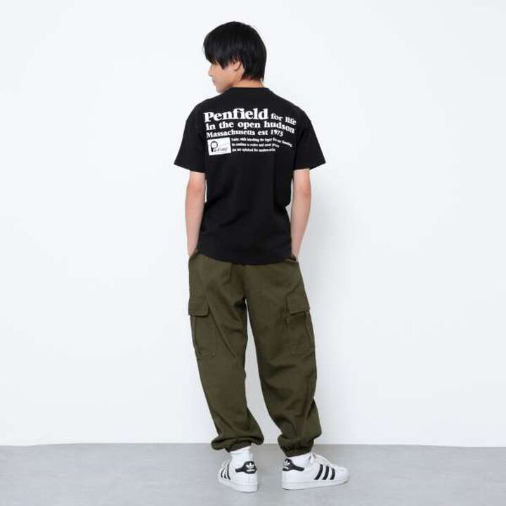 Cotton Twill Cargo Pants,Green, medium image number 9