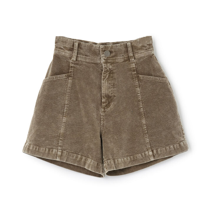 Casual Look Corduroy Shorts,Brown, medium image number 7