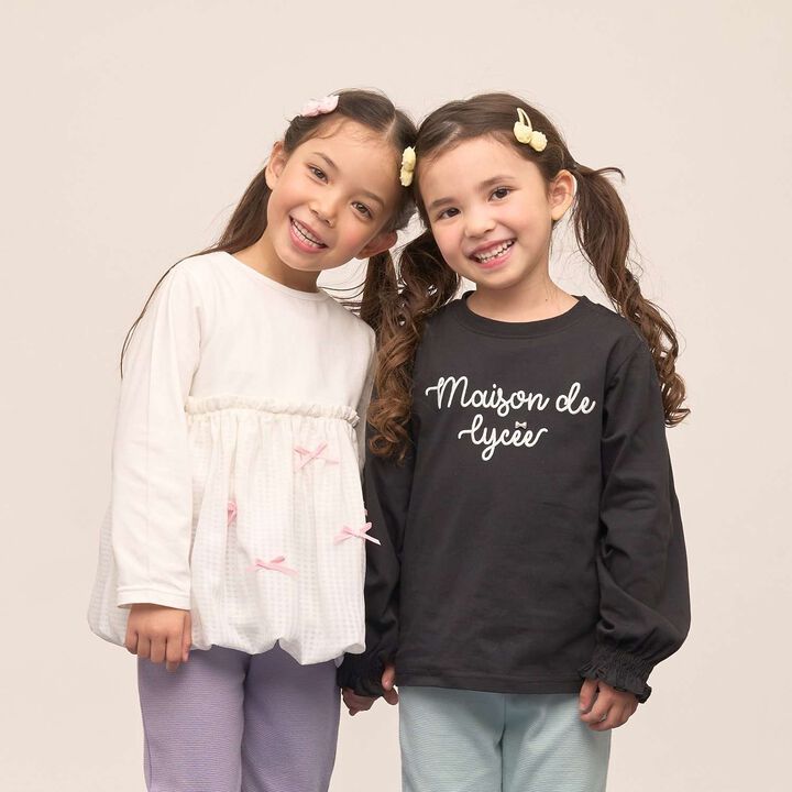 Quick-Dry UV Non-Crumbling Either Way Is Fine Muteki T Balloon Peplum Tops,Lavender, medium image number 35