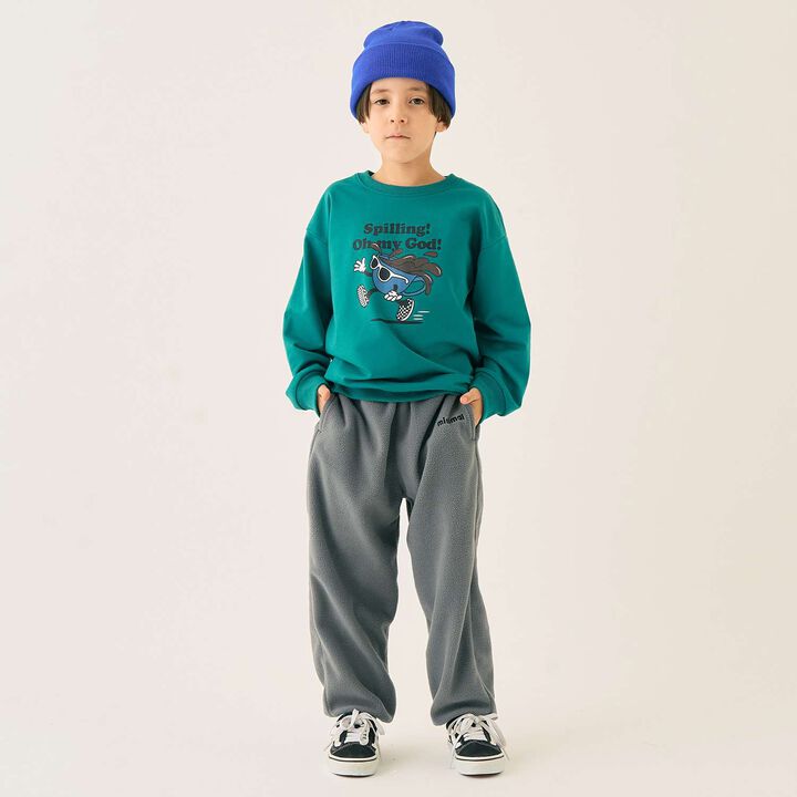 OMG Print Pullover,Blue green, medium image number 19