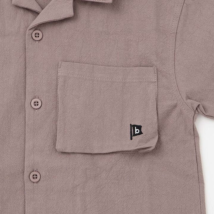[Outfit Set] Open Collar Shirt & Easy Pants,Greige, medium image number 22