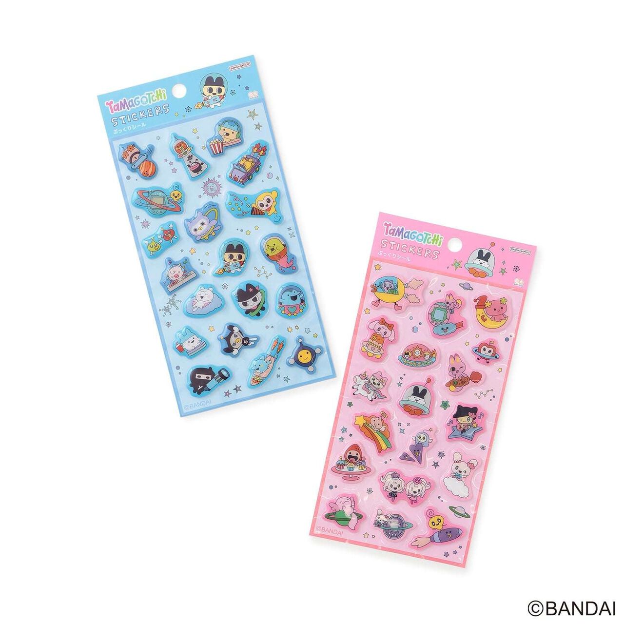 [Tamagotchi] Puffy Stickers,Light blue, large image number 4
