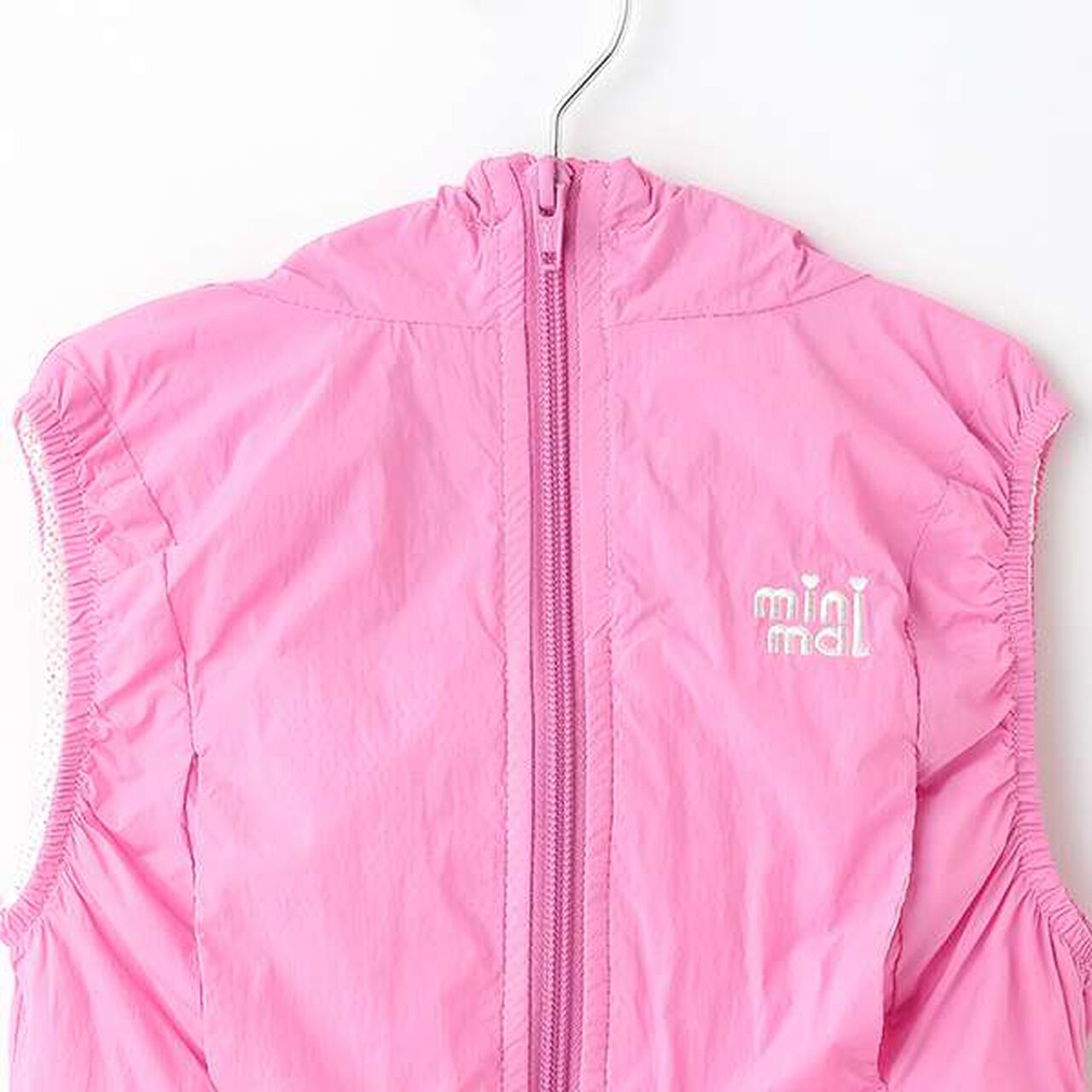 [Water-Repellent] Drawstring Vest,Black, large image number 19