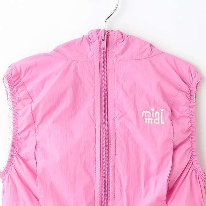 [Water-Repellent] Drawstring Vest,Black, medium image number 19