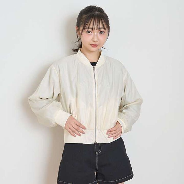 Sheer MA-1,Ivory, medium image number 0