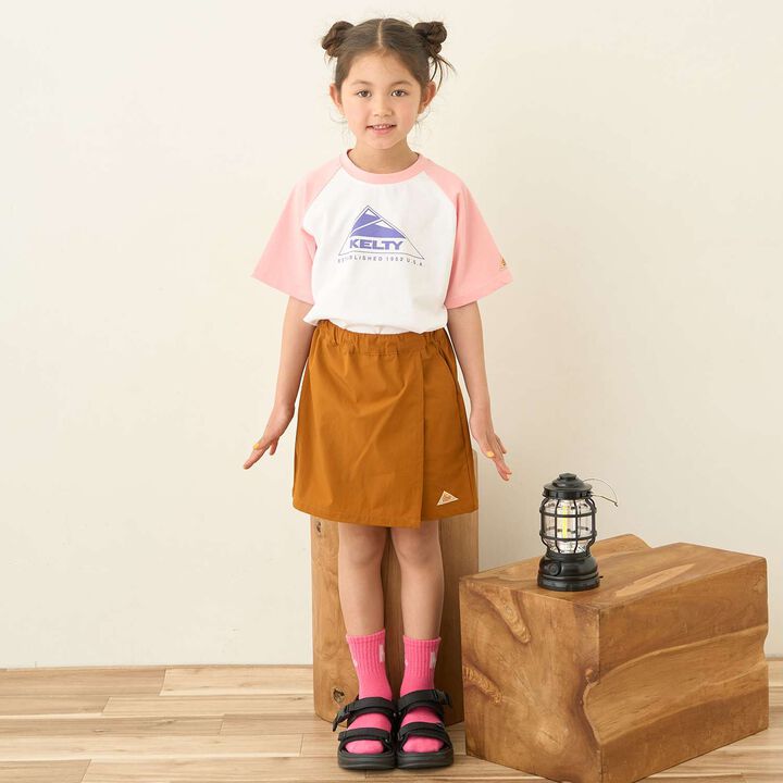 [4 WAY Stretch] [KELTY] Wrap Culottes,Mocha tea, medium image number 20