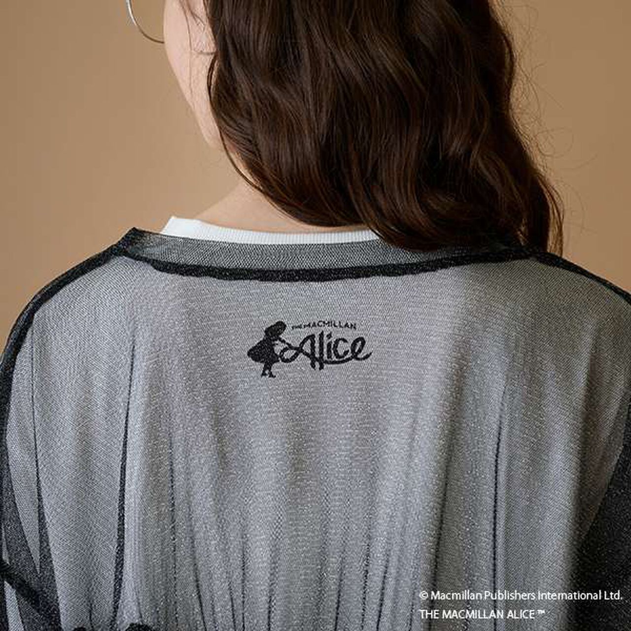 [AMI] Macmillan Alice Glitter Tulle T-Shirt Set,Off white, large image number 12