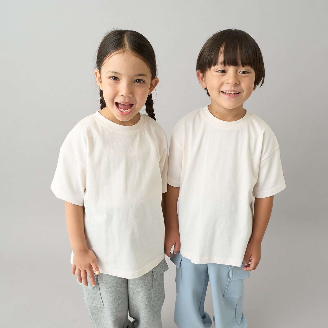 [Daily Standard Wear] 2-Pack Simple T-Shirt Set,Top gray, large image number 32