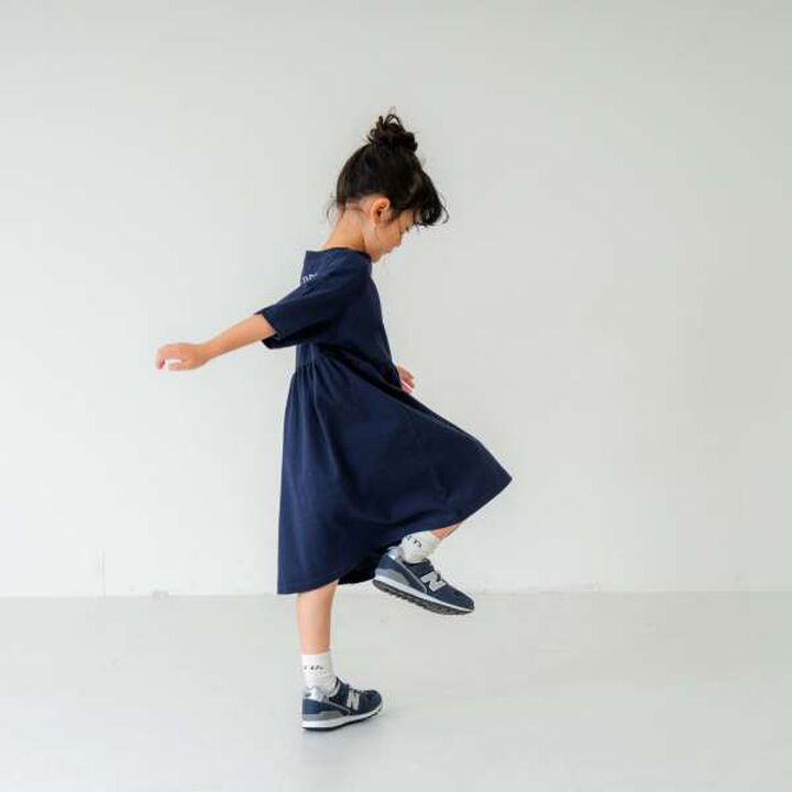 Gathered T-Shirt Dress,Lavender, medium image number 17