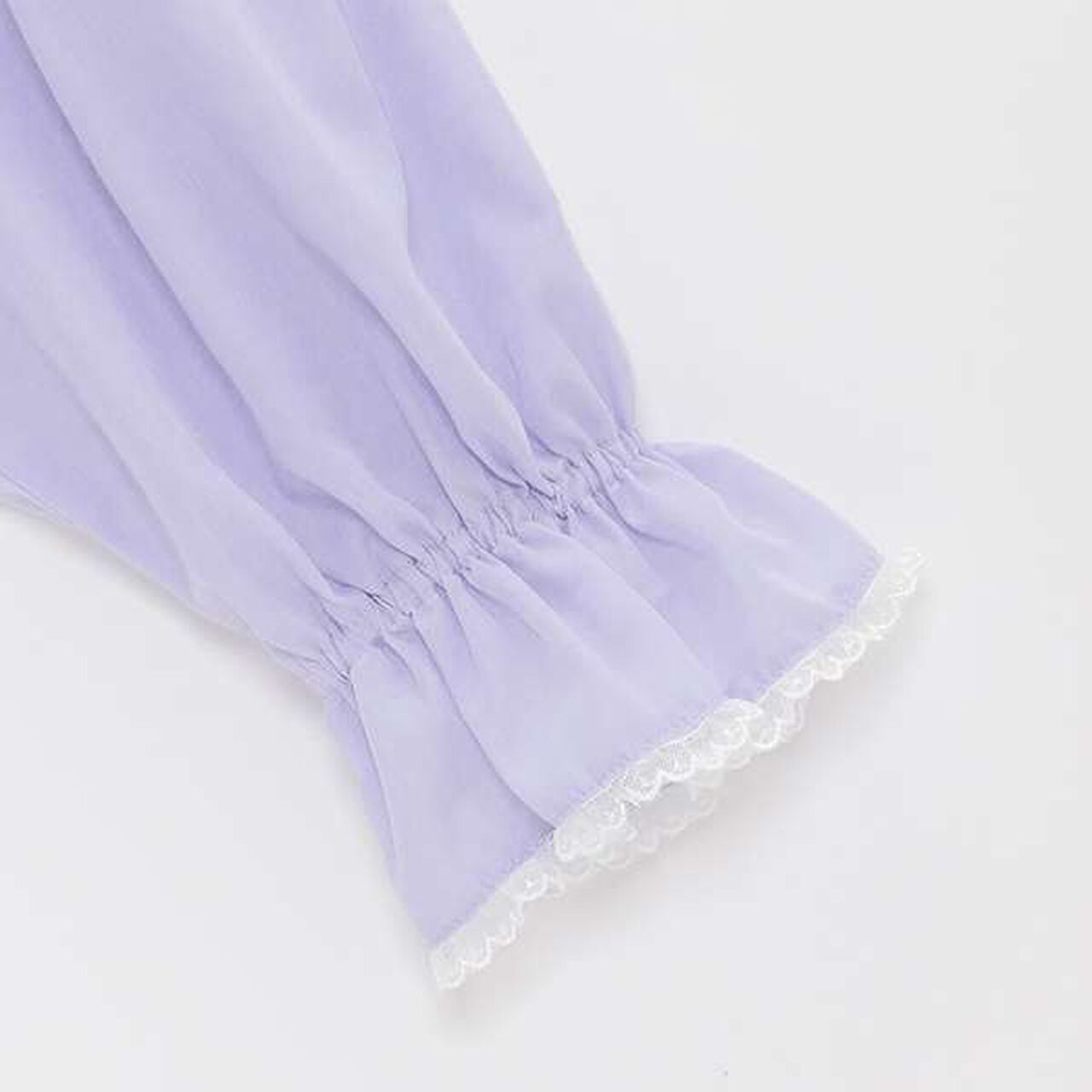 Frill Sailor Blouse & Tank Top Set,Sax blue, large image number 14