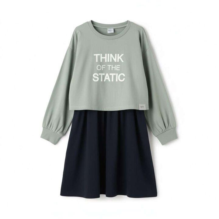 Camisole Dress with Inner Wear,Navy, medium image number 22