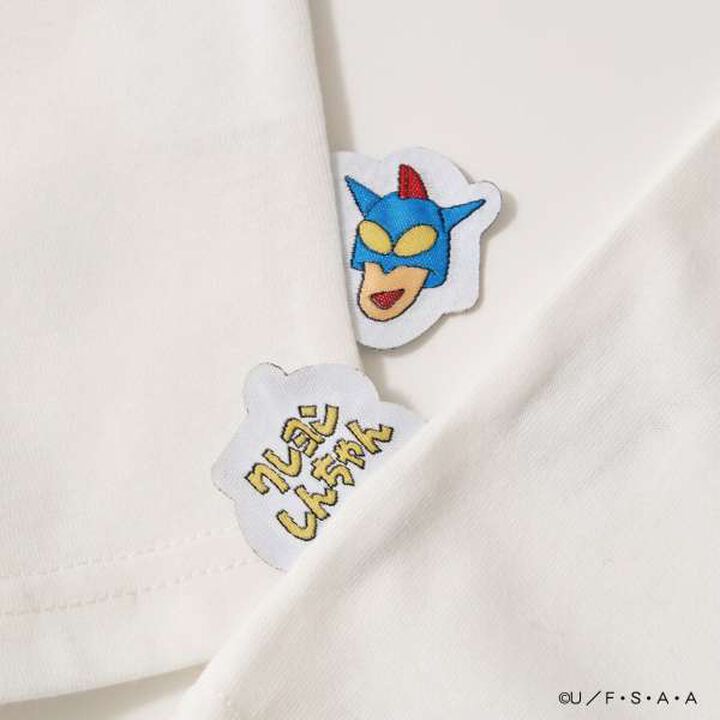 Crayon Shin-chan Comfortable Jersey Ringer T-Shirt,Black, medium image number 15