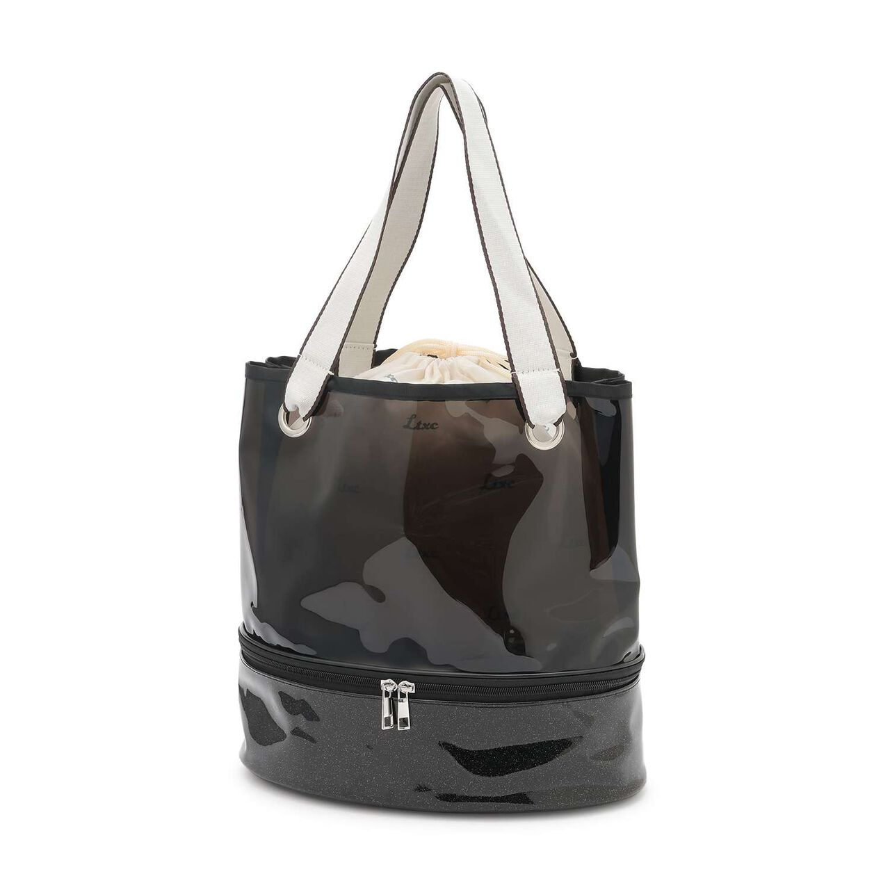 [LTXC] [SWIM] Clear Tote Bag,Black, large image number 4