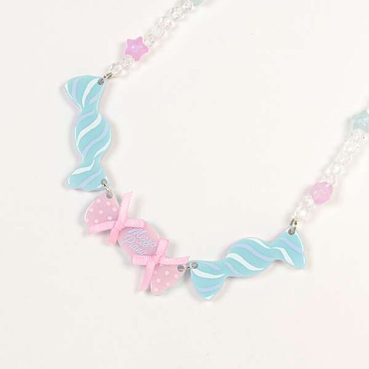 Candy Necklace [Made in Japan],Light blue, medium image number 2