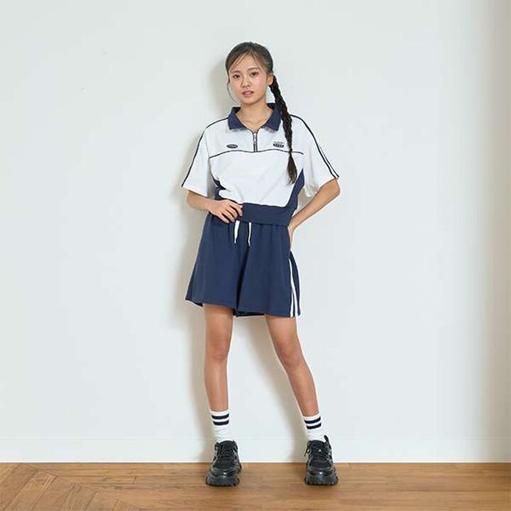 [LTXC] Quick-Dry Half ZIP Set,Off white, medium image number 0