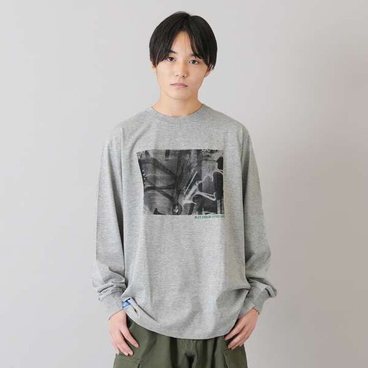 Photo Front Print Long-Sleeve T-Shirt,White, medium image number 16