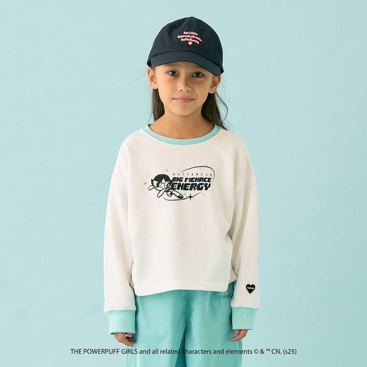 [Anti-Stain Finish] Powerpuff Girls Assorted Fleece Characters,Light green, large image number 0