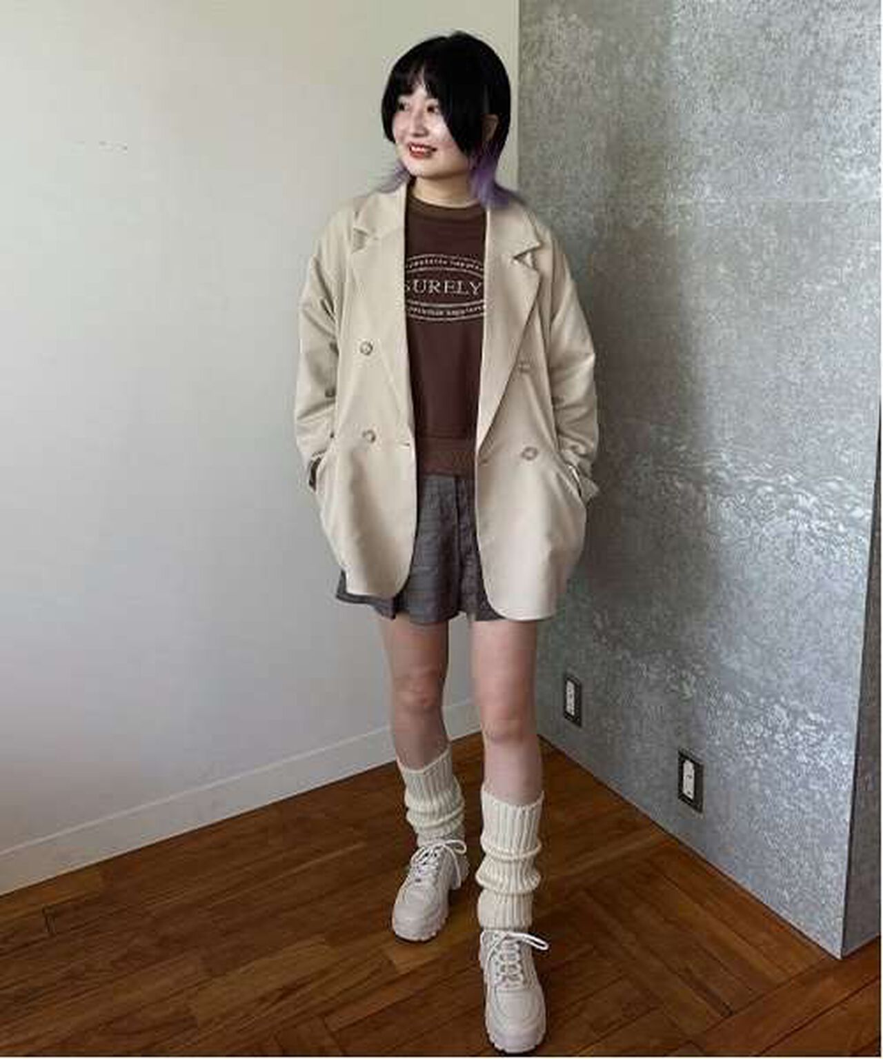 Loose Jacket,Gray, large image number 4