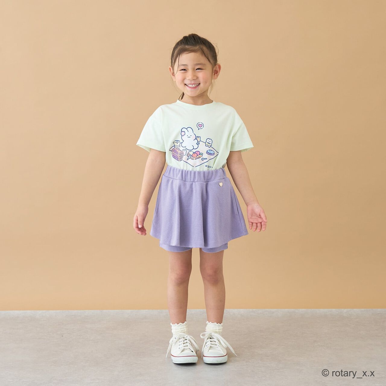 Tomo Pants with Flare Skirt,Ivory, large image number 23