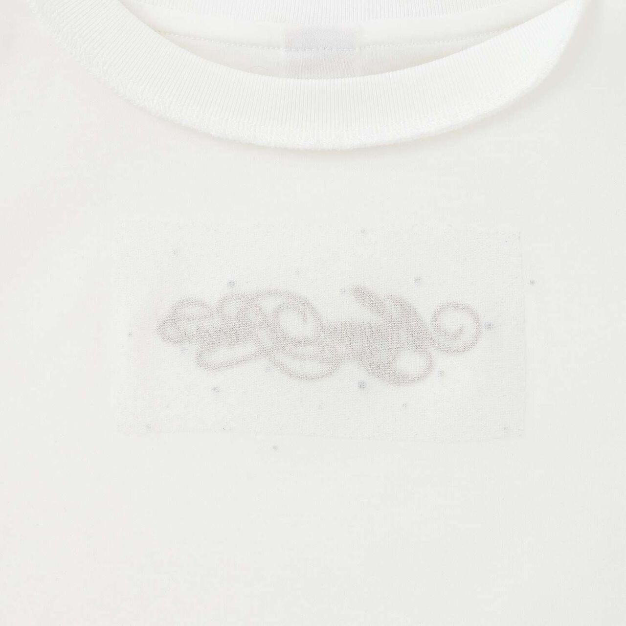 Cool Touch Puff Sleeve Tulle T-Shirt♪,Off white, large image number 5