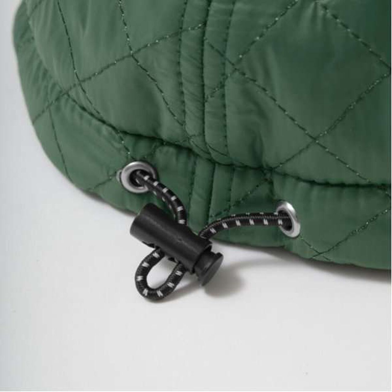 Quilted Embroidered Cap,Blue, large image number 11