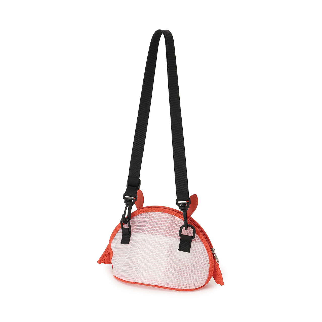 Crab / Umbrella Octopus Small Shoulder Bag,Red, large image number 1