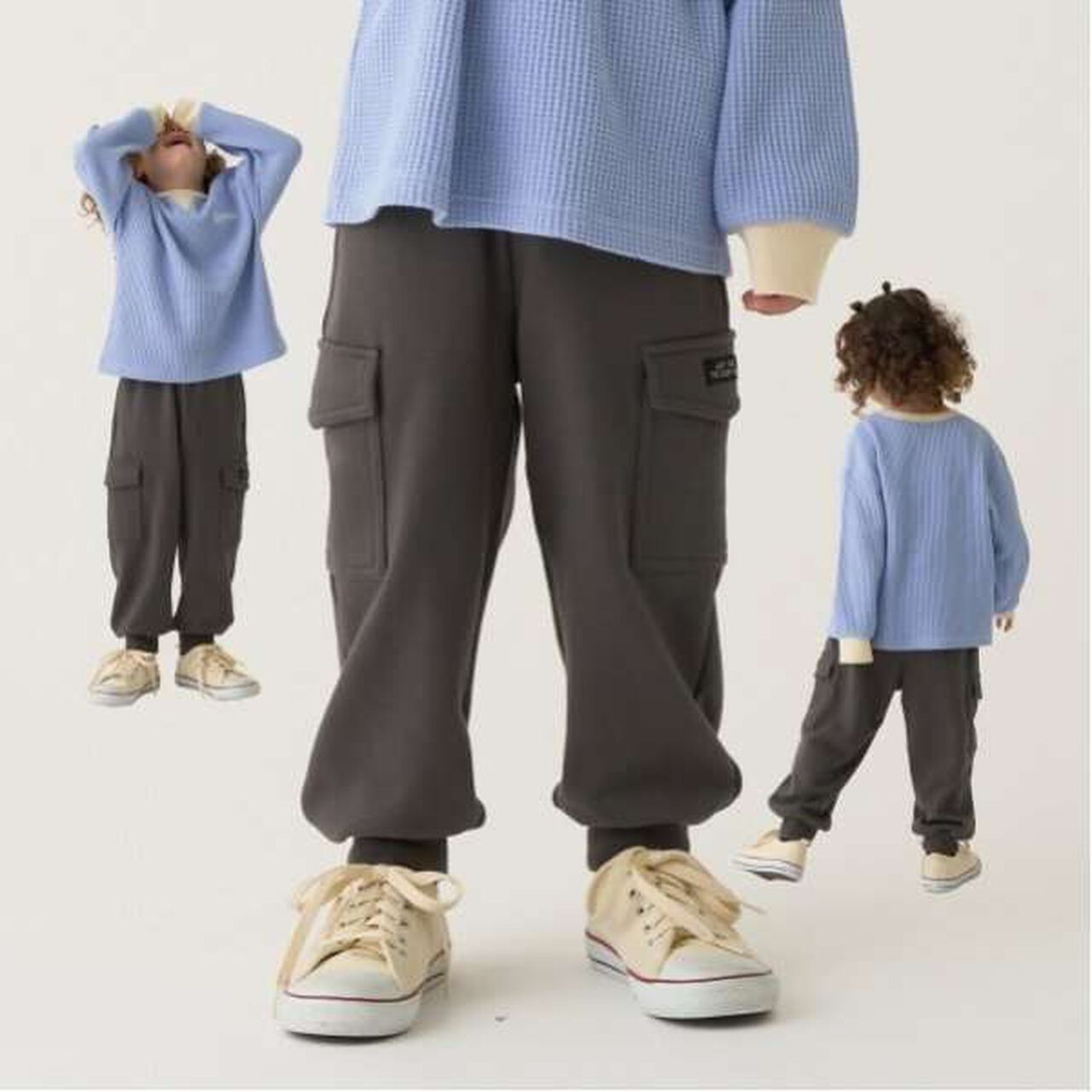 Cargo Sweatpants - Mix & Match,Blue gray, large image number 24