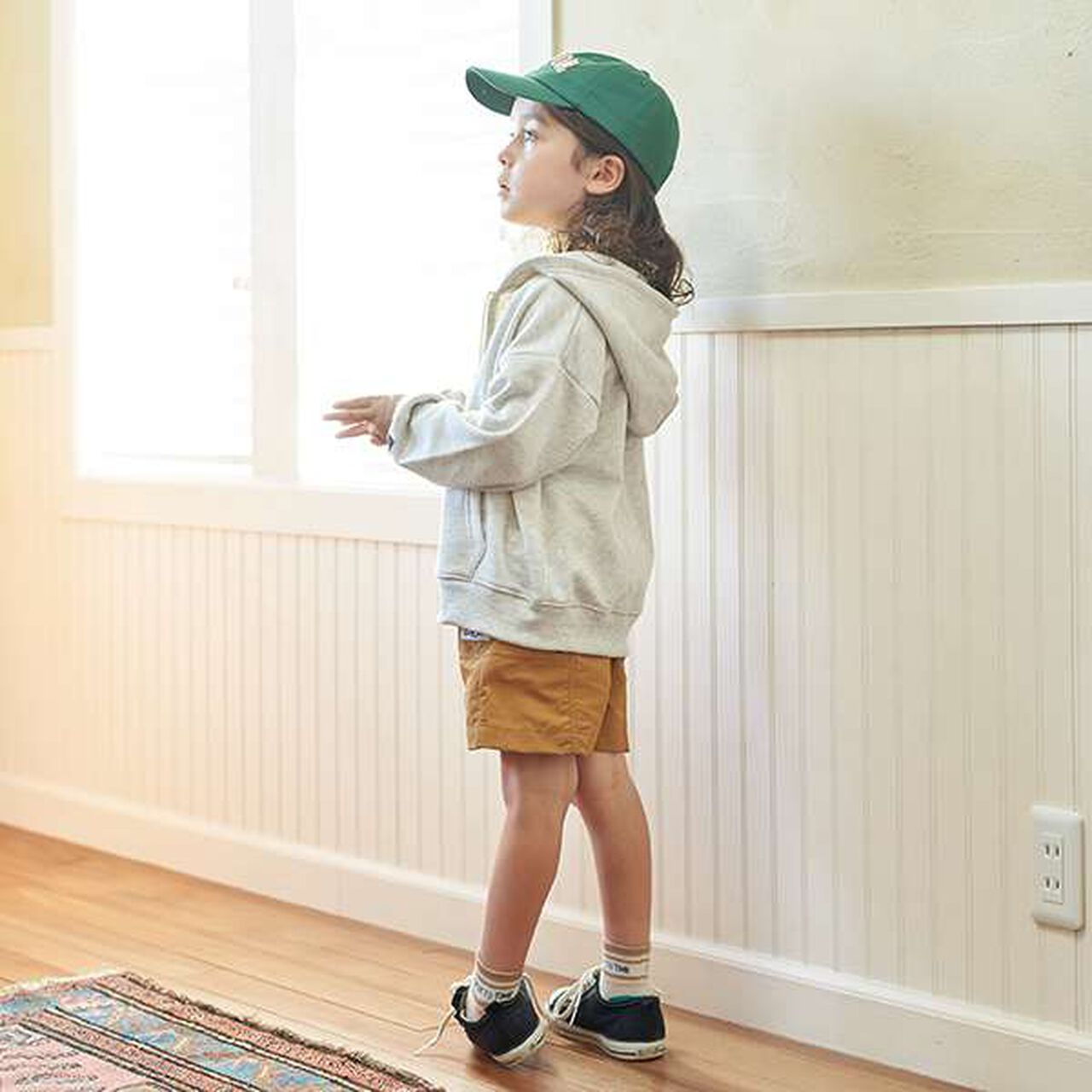 [Versatile Item] Drop Simple Zip Parka,Sax blue, large image number 15