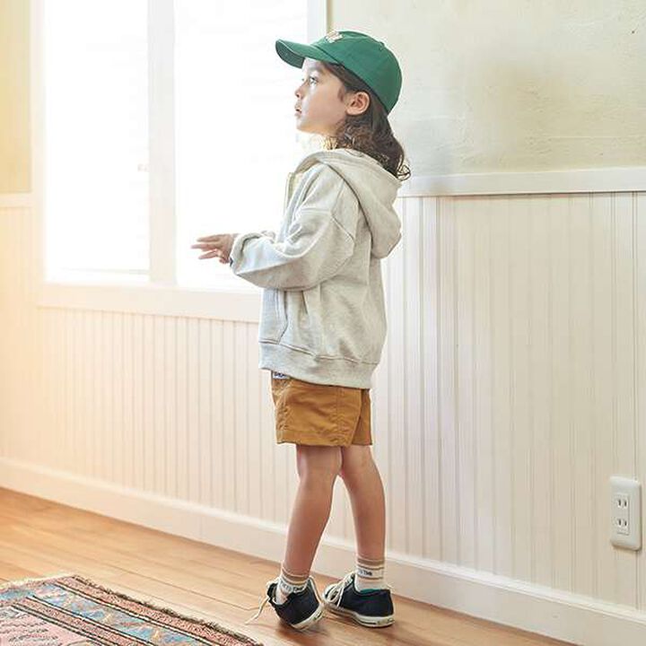 [Versatile Item] Drop Simple Zip Parka,Sax blue, medium image number 15