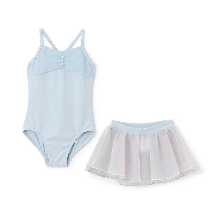 Ballet Tulle Leotard Set,Lavender, medium image number 10